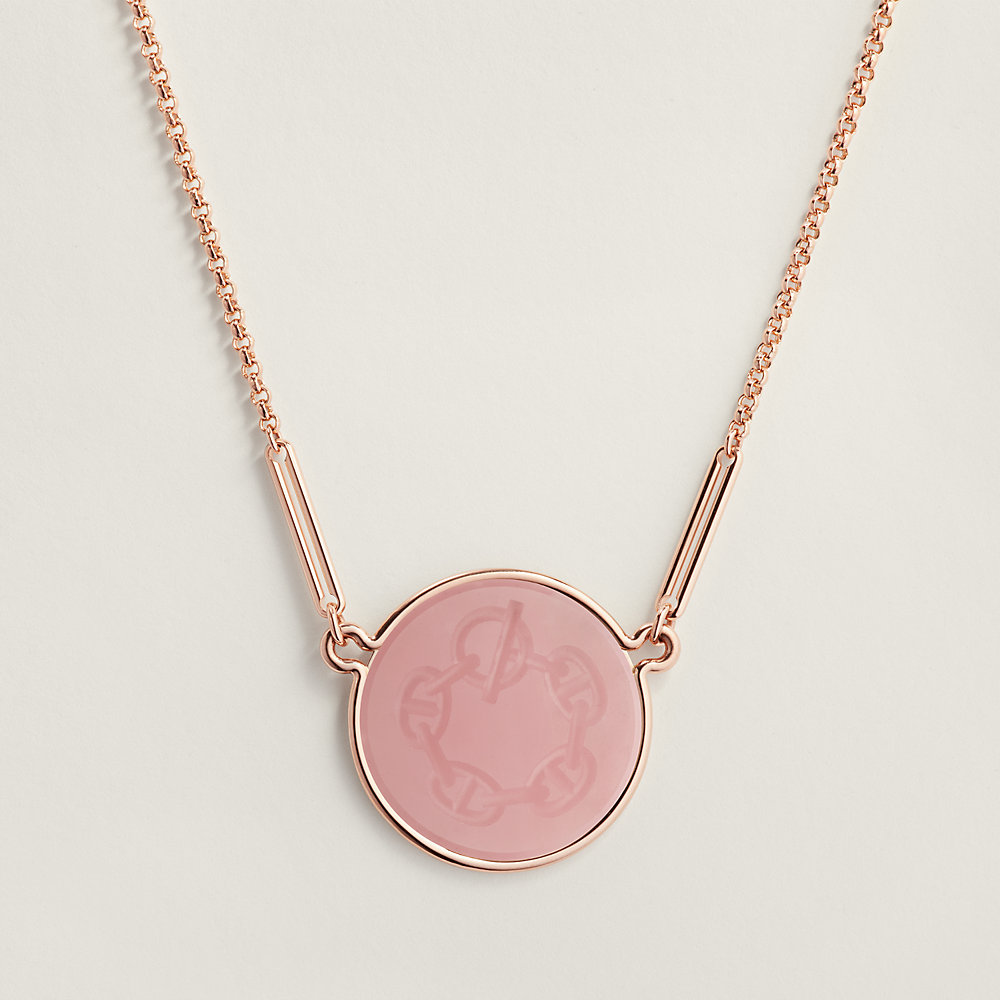 【HERMES】Ex-Libris pendant, very small model Hermès Ex-Libris pendant, small model | Hermès Mainland China